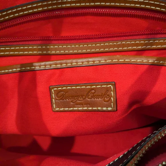 Dooney & Bourke Black Pebble Leather Shoulder Bag Purse - Picture 16 of 16